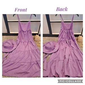 MAXI DRESS WITH A HAT